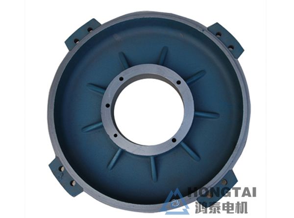 YE2-225S-4电机端盖-铸铁-卧式平式-前后端盖-驱动端盖